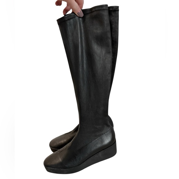 Clergerie Paris Loane Black Tall Boot 8 38 - Picture 5 of 8